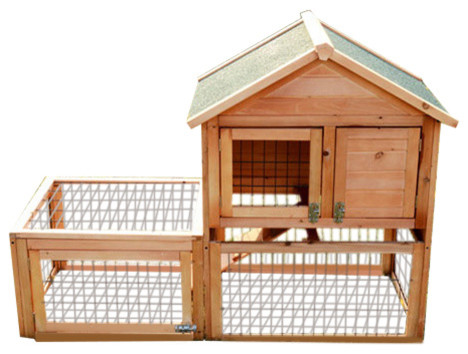 bunny wooden house