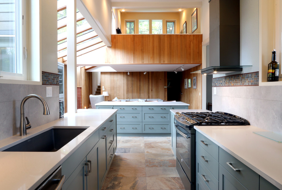 Kitchen - transitional kitchen idea