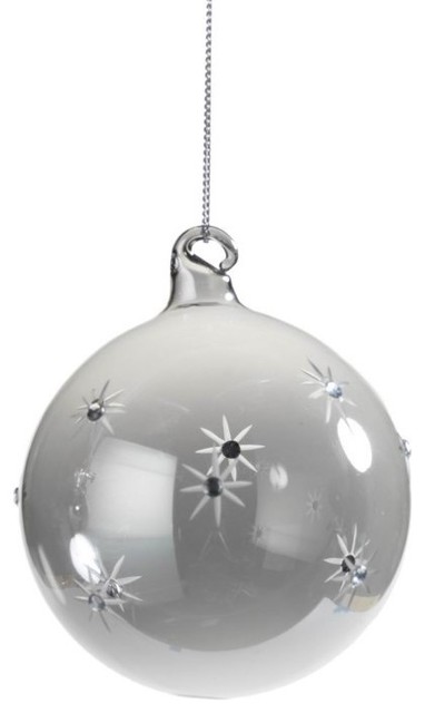 Small Holiday Ball Christmas Ornament Smoke Set Of 6 Small Holiday Ball Christmas Ornament Smoke Set Of 6