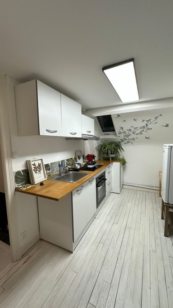 Transformation complet de greniers en espese de vie : salle de bain, WC, cuisine