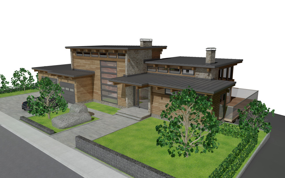 TIMBER FRAME HOUSE TF 3450