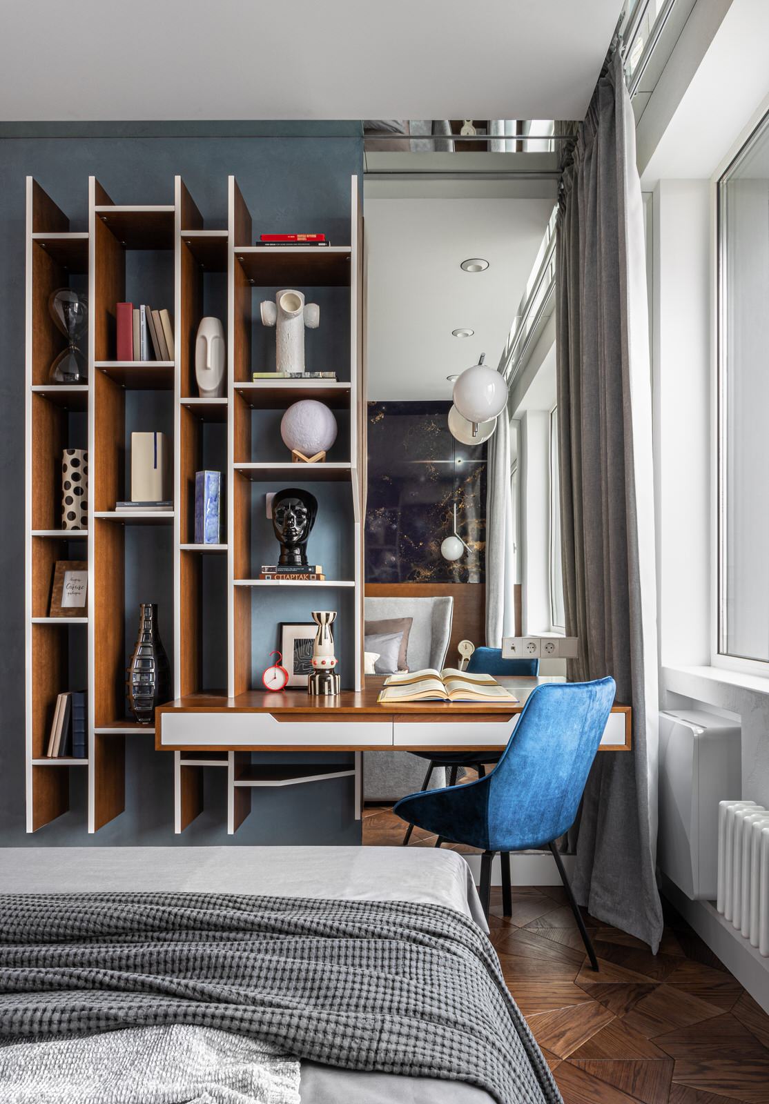 Трёхкомнатная квартира 74 м2