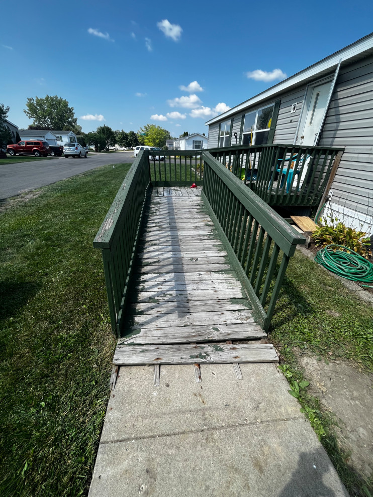 Handicapped Ramp-Before