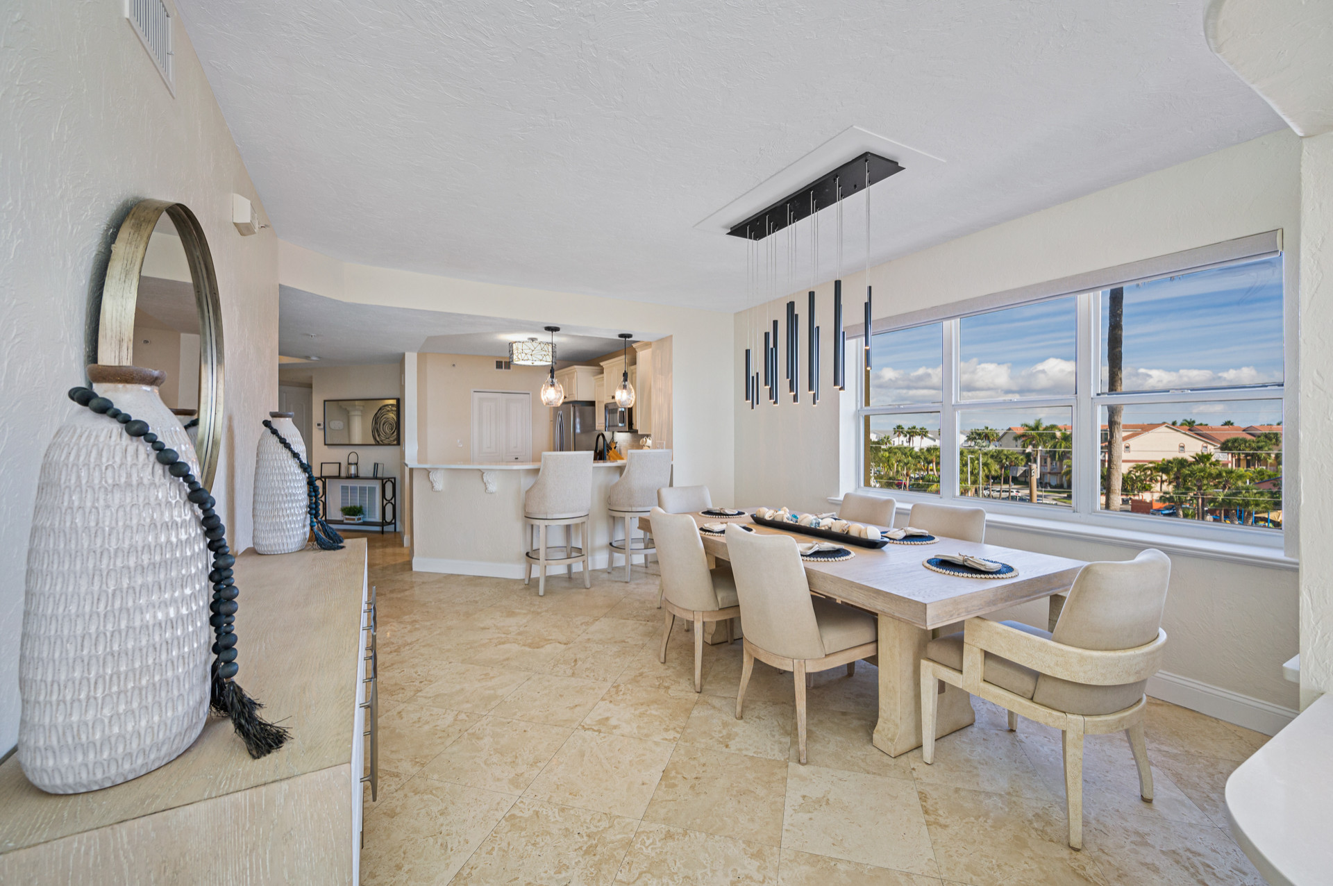 modern beach condo