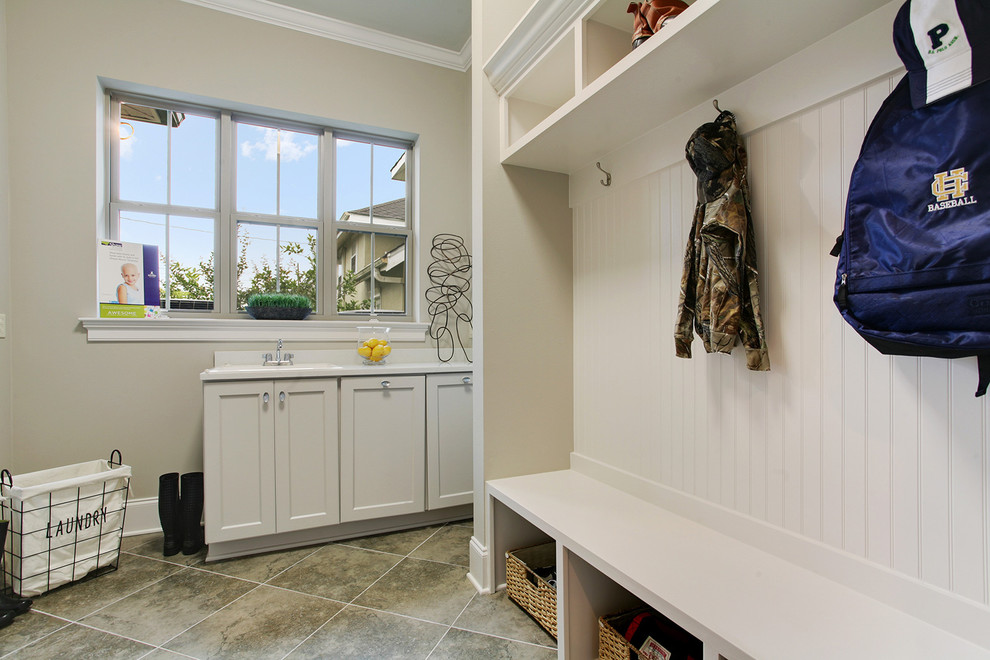 This is an example of a traditional laundry room in New Orleans.