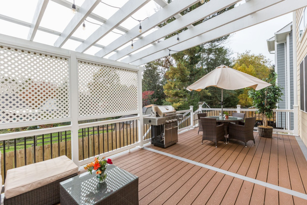 Inspiration for a transitional deck remodel in DC Metro
