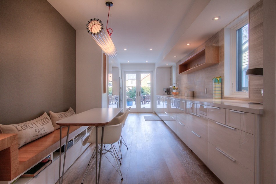 Queen West Victorian Row House Modern Kitchen Toronto By