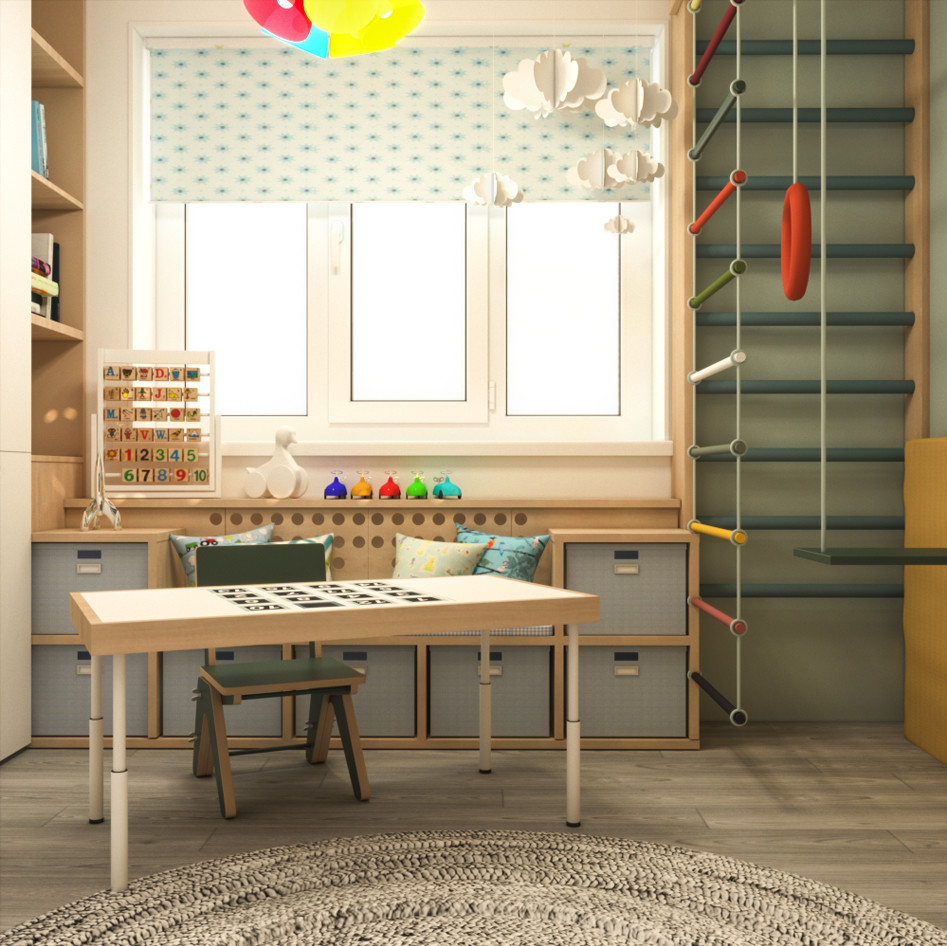 ДИЗАЙН ДВУХКОМНАТНОЙ КВАРТИРЫ С ПЕРЕПЛАНИРОВКОЙ