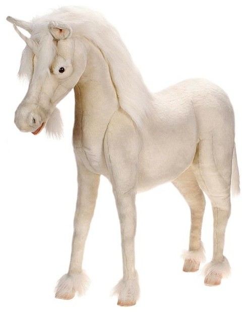 life size plush horse