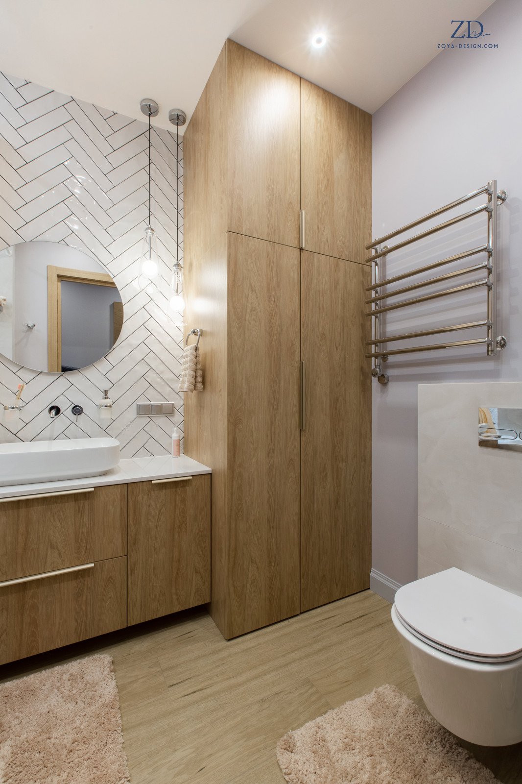 Цвет в интерьере, квартира в Куркино.