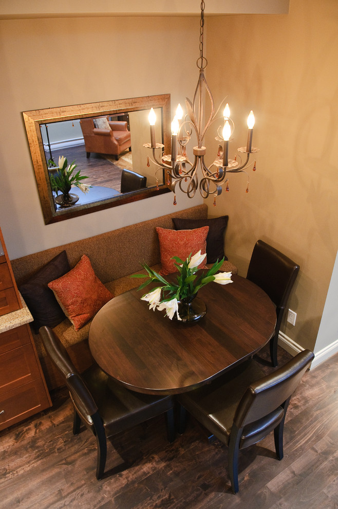 Dining room - transitional dining room idea in Vancouver