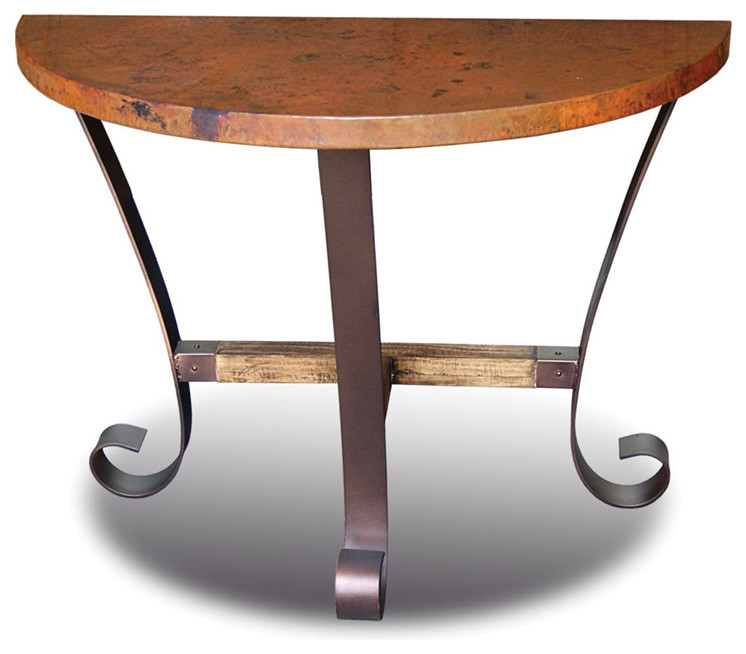 Fast San Carlos Imports Llc Rustic Half Moon Copper Top San Carlos Imports Llc Rustic Half Moon