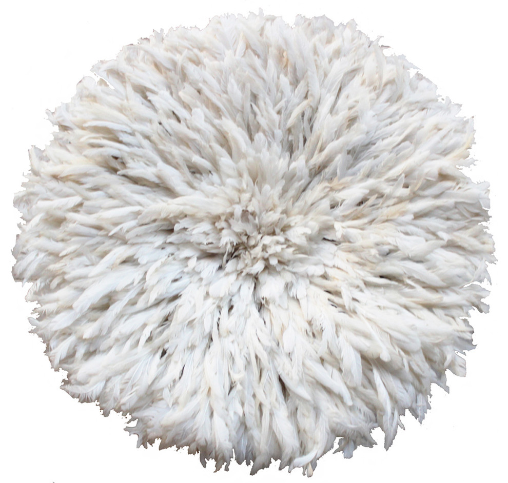 White Ivory Juju Hat Decor