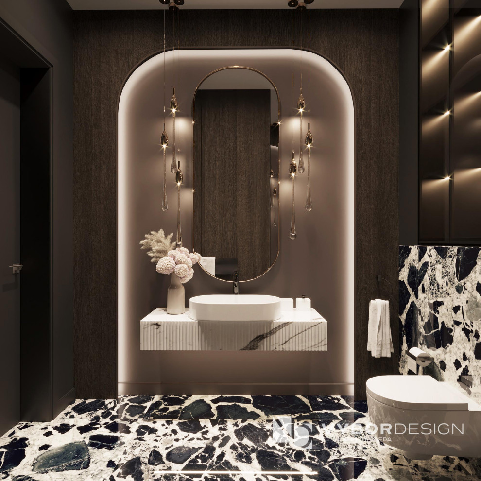 Дизайн интерьера дома из бруса