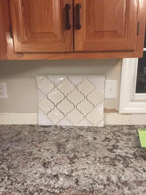Bianco Antico Backsplash Ideas Part - 47: Here Is Another Photo On A Darker Day....you Can See How It Looks More Gray :-(