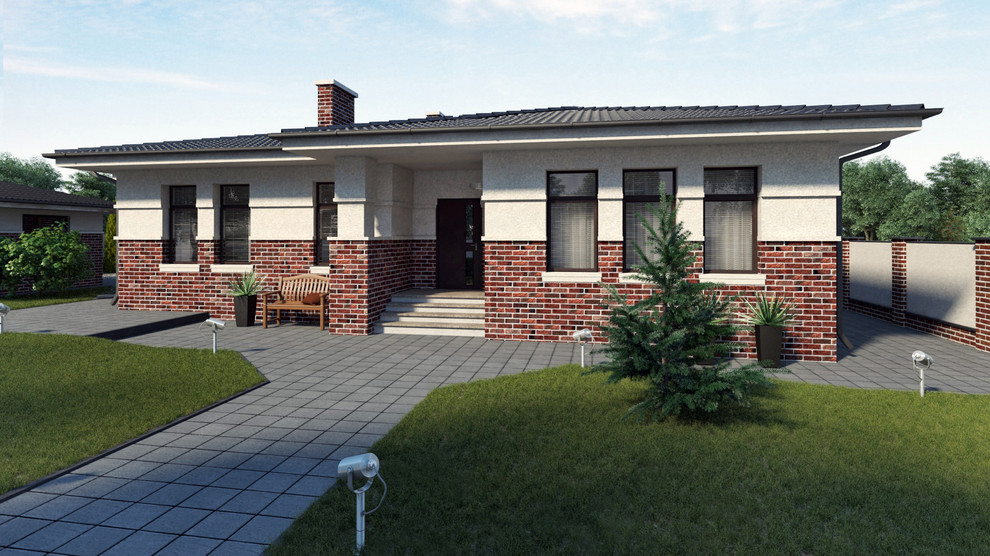 Одноэтажный загородный дом в пос. Новосадовый, г. Белгород