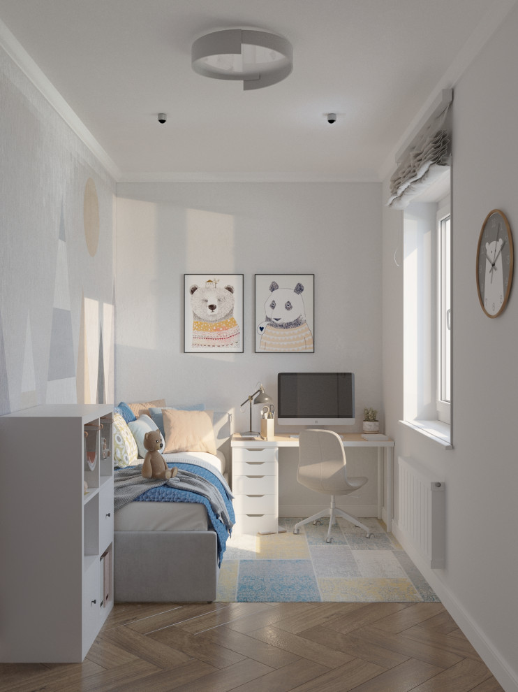 Проект детской комнаты "Мишки"