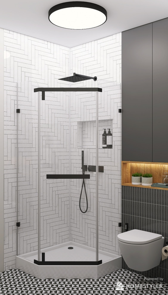 Дизайн однокомнатной квартиры с двумя рабочими местами