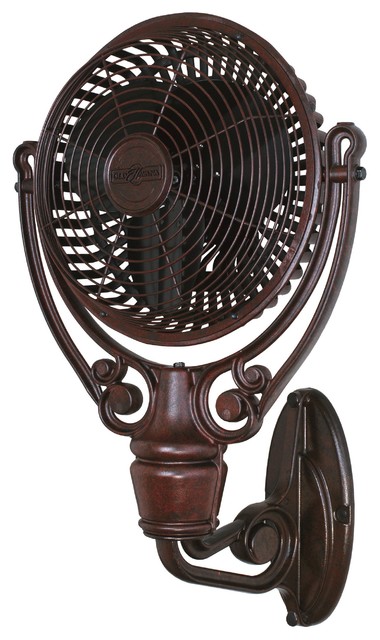Fanimation Old Havana Wall Mount Fan Rust Fanimation Old Havana Wall Mount Fan Rust