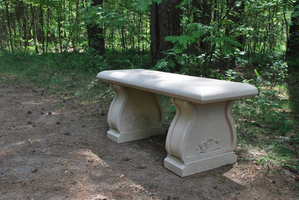 классическая английская парковая скамейка