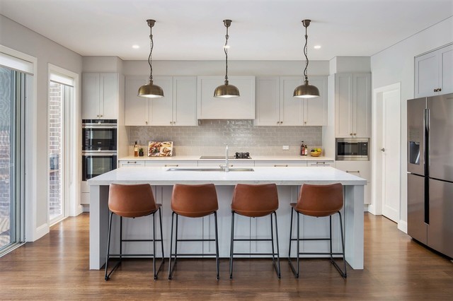 New Custom Home - Sydney transitional-kitchen