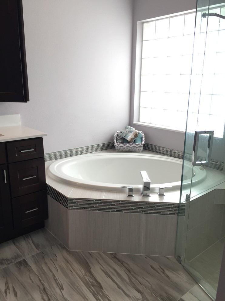 Solomon master bathroom renovation