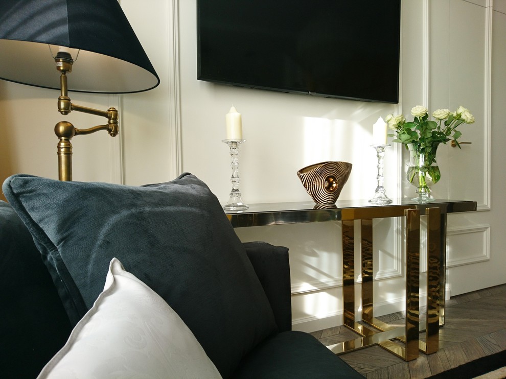 Помпезный Арт-деко в квартире на Нагатинской