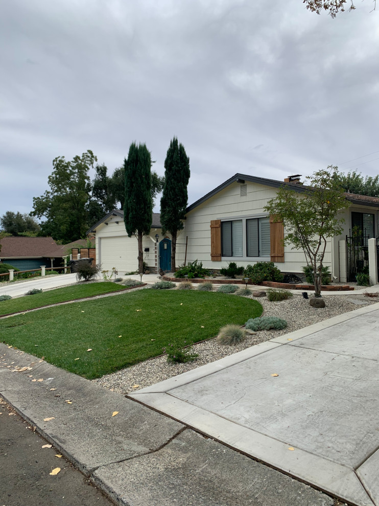 Curb Appeal Transformation with Custom Hardscape & Landscape Design