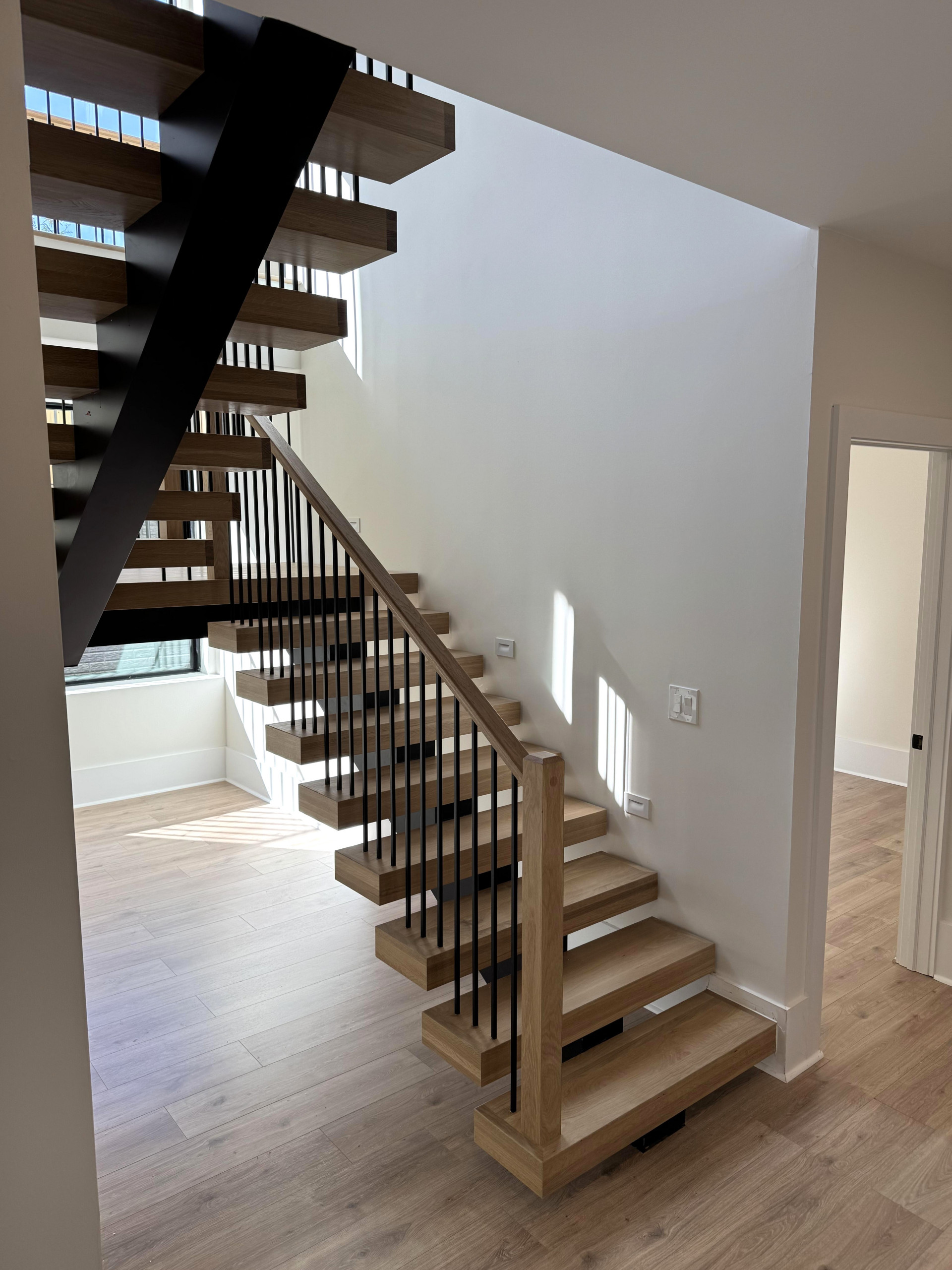 139_Four-Story Modern Staircase, Arlington, VA 22207