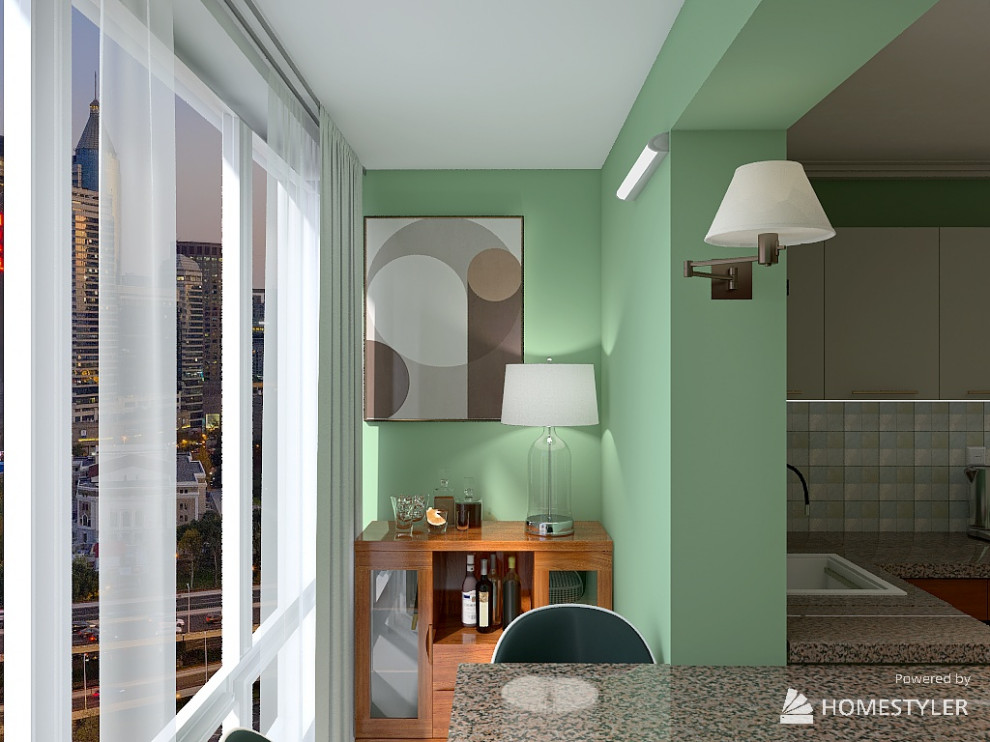 Стандартная двушка в блочном доме