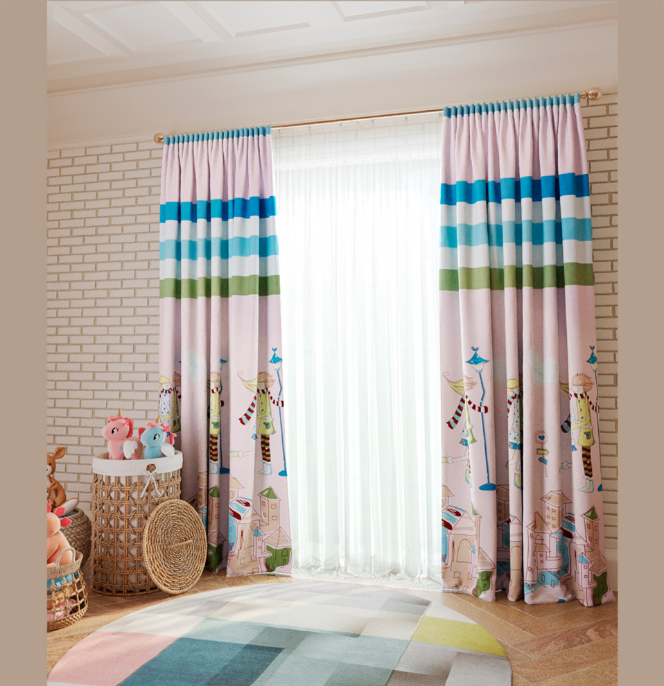 Шторы блэкаут для девичьей комнаты