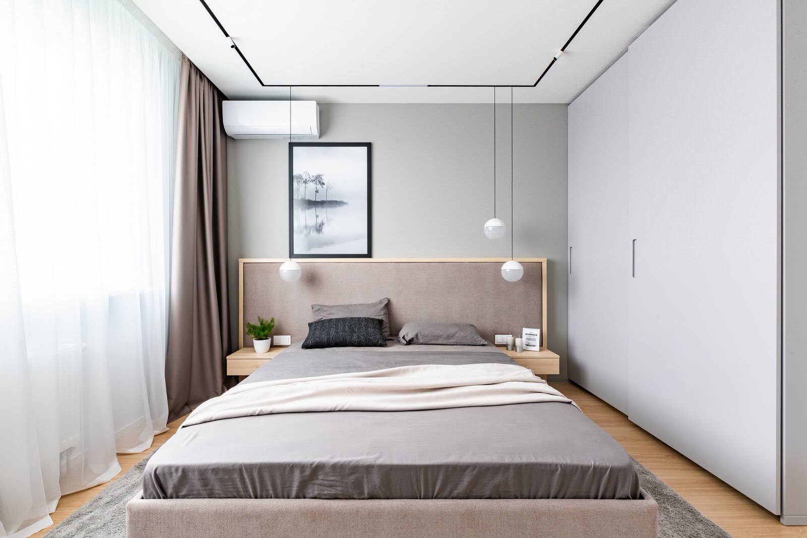 Не скучный серый. Квартира г. Минск