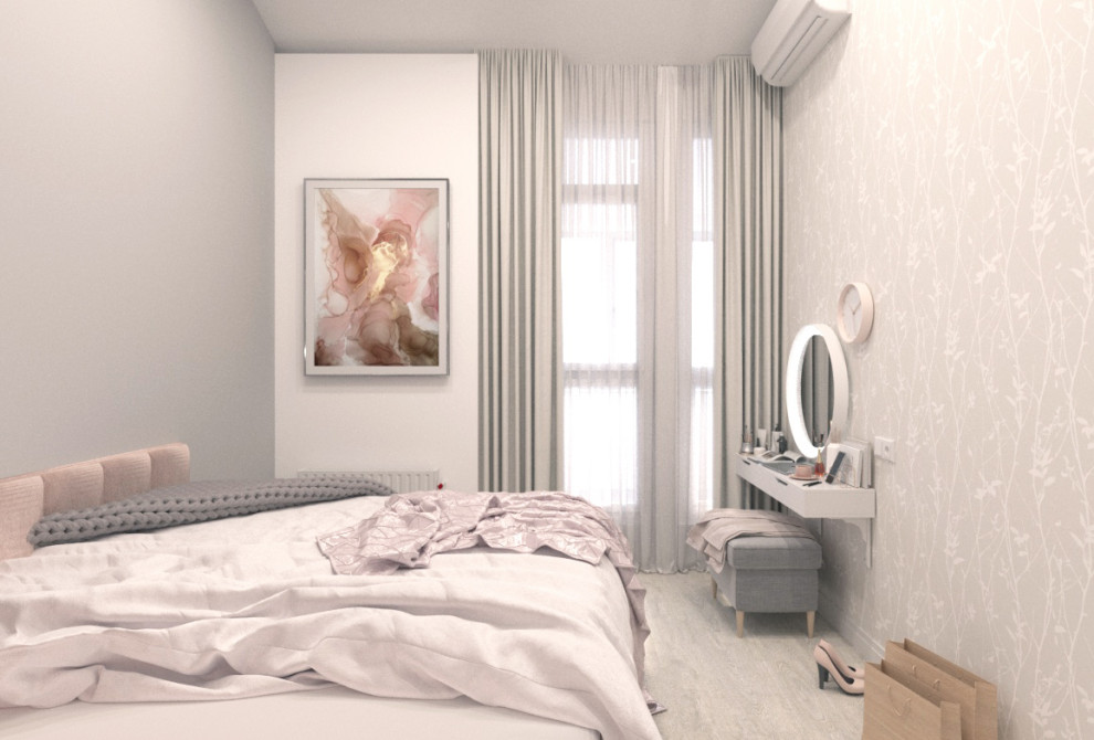 Визуализация дизайн-проекта 3-х комн. квартиры