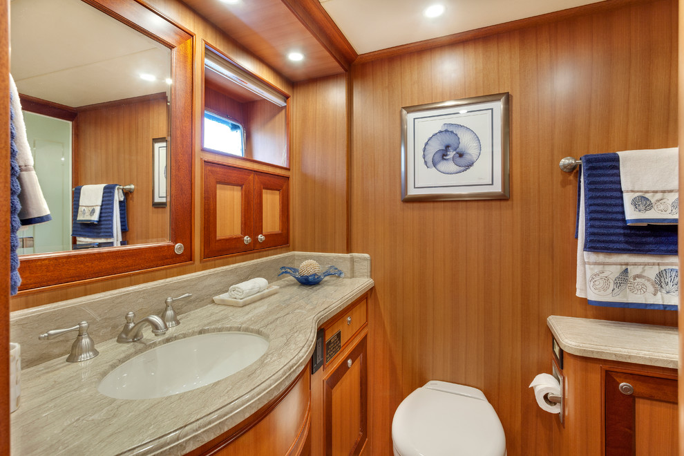 Bathroom - transitional bathroom idea in Miami