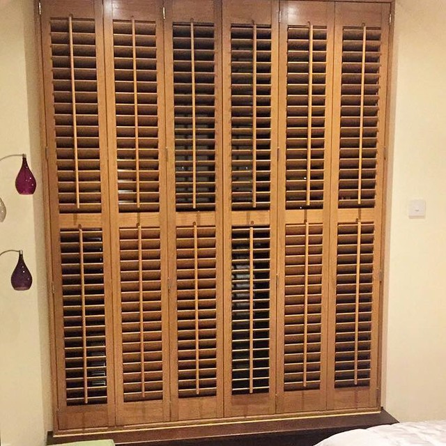 Bedroom Shutters modern-bedroom
