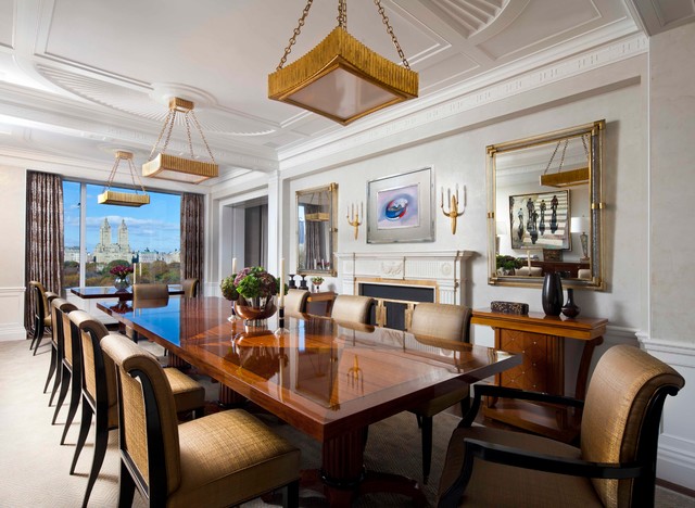 Combination & Renovation of a Fifth Avenue Apartment klassisch-esszimmer
