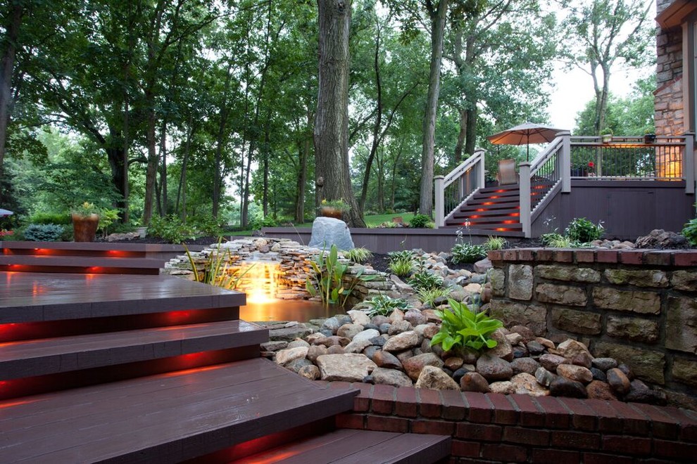 Inspiration for a transitional patio in Kansas City.