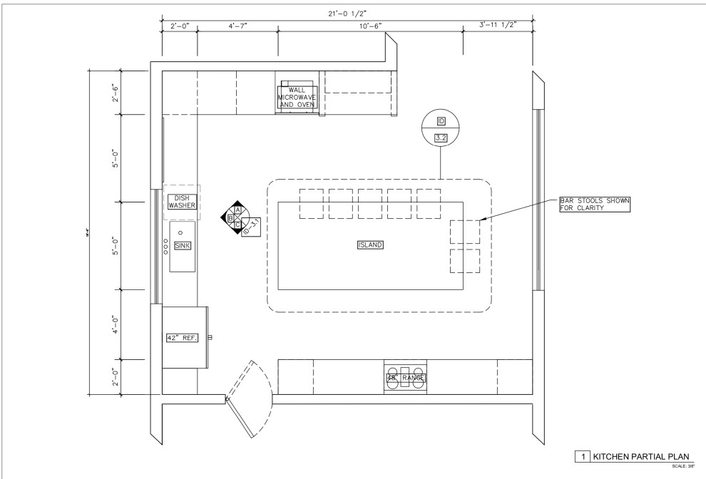 Kitchen Island Too Big? Need Advice