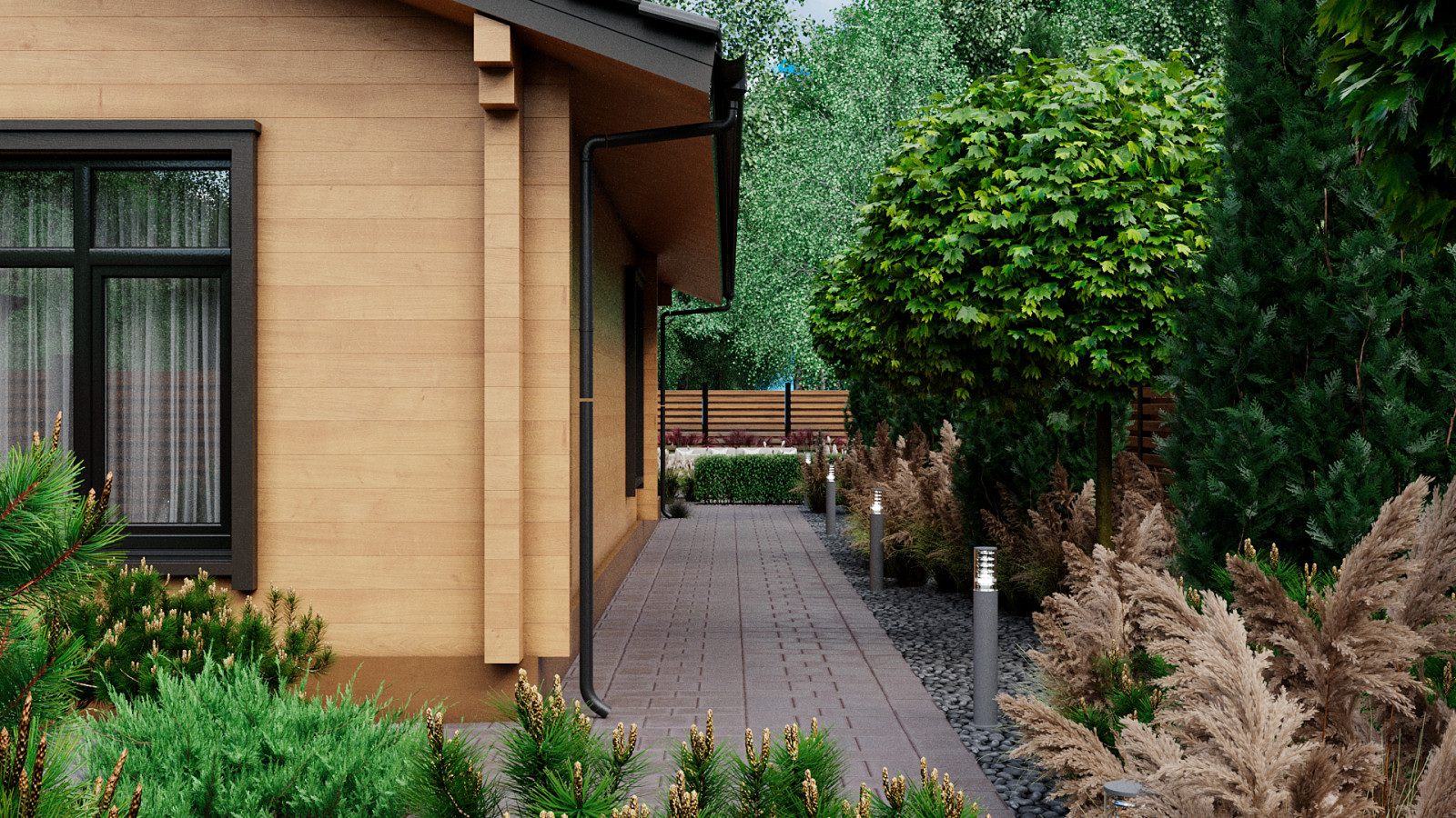 Ландшафт участка в г.Среднеуральск