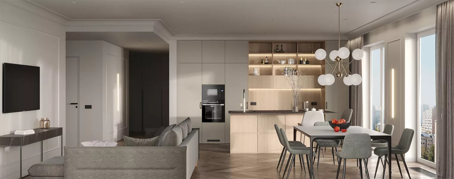 Кухонный гарнитур Леонардо 3