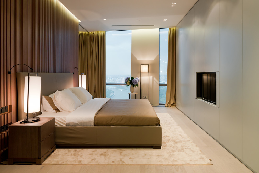 Интерьер апартаментов на 47 этаже