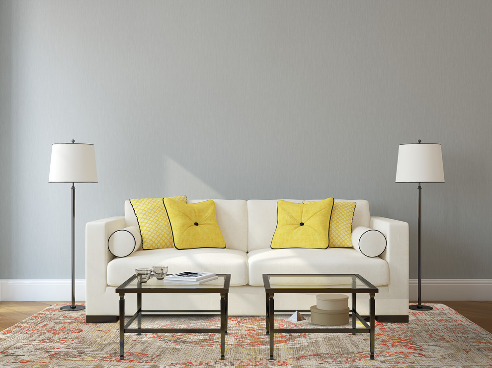 Living room - living room idea in Dallas
