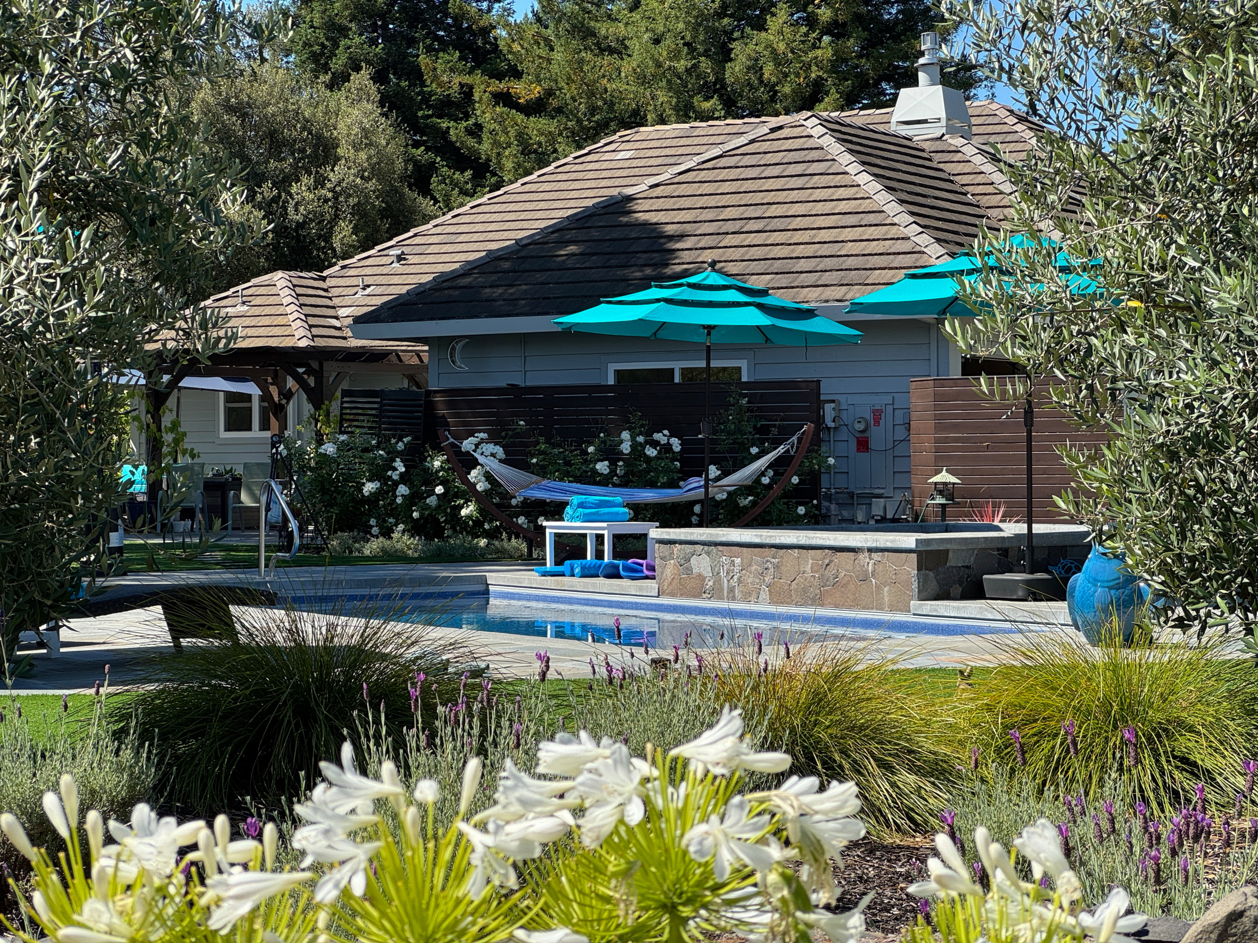 Sonoma pool addition