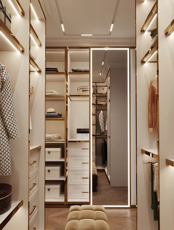 Интерьер с изысканным декором и обилием дерева