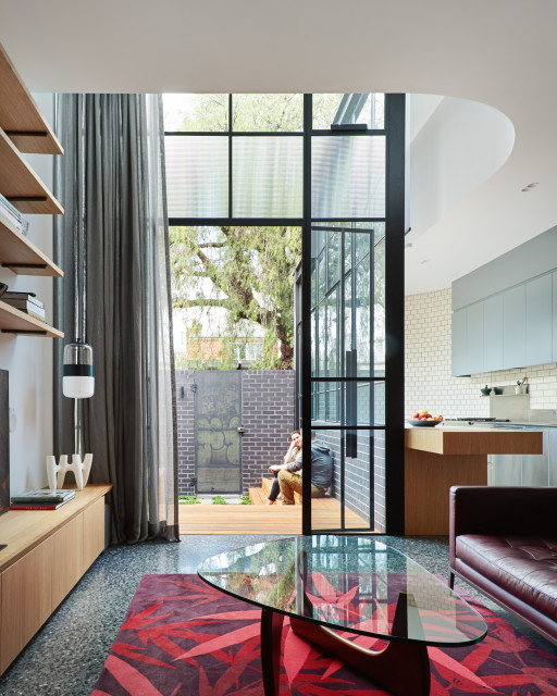 Turn House contemporary-vardagsrum
