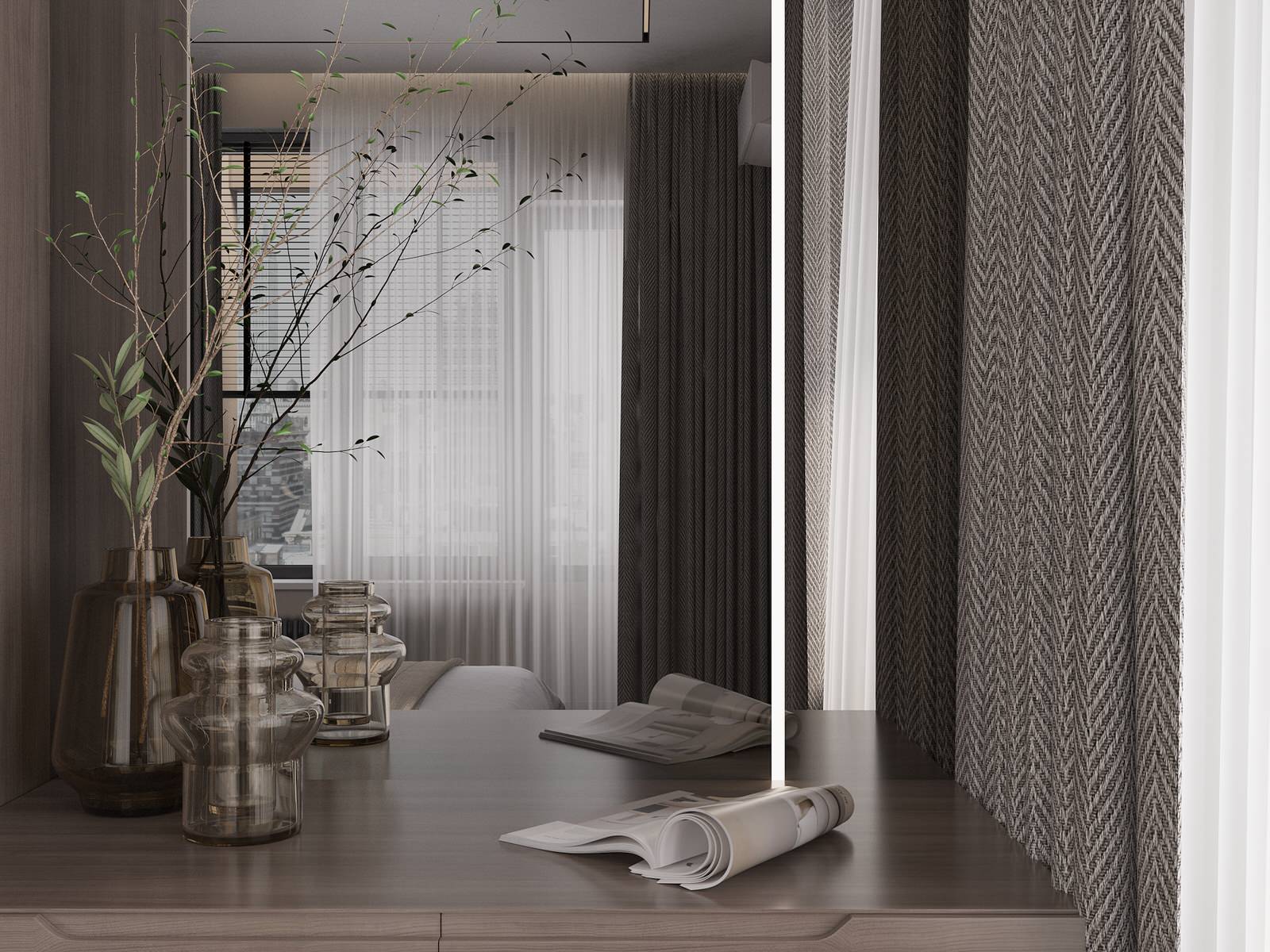 Дизайн-проект квартиры в ЖК «Фонвизинский» 83 кв.м