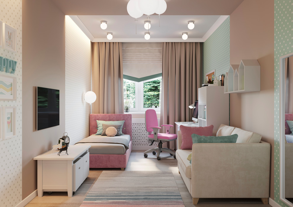 Детская для девочки. Визуализация