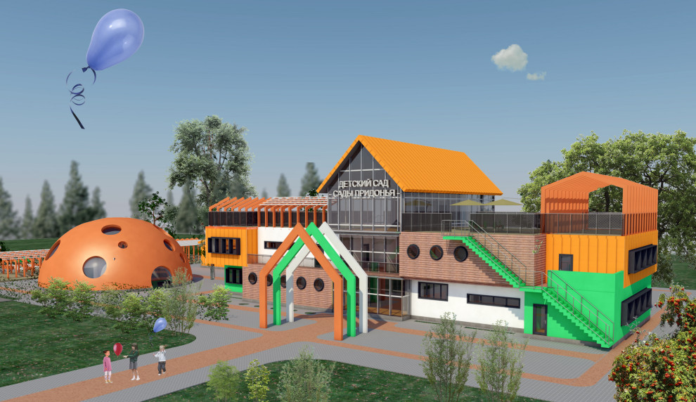 Детский Сад, Бассейн и Пищеблок