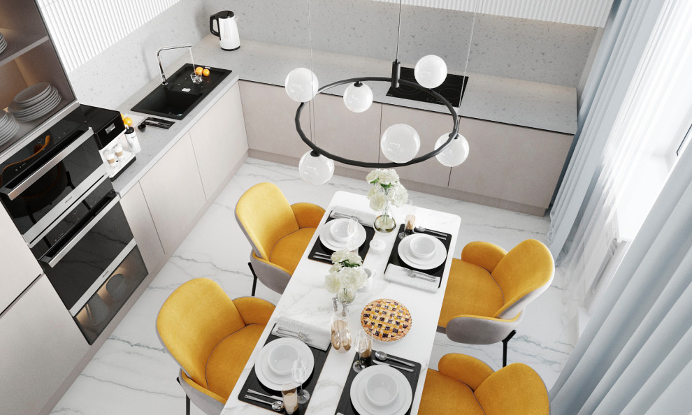 Светлая большая квартира