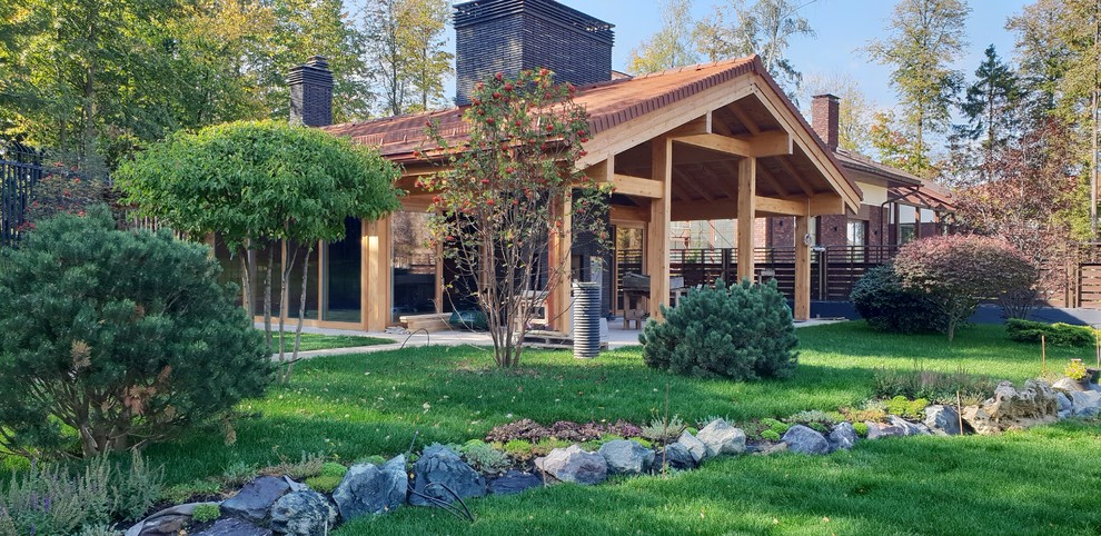 Современный ландшафтный дизайн.